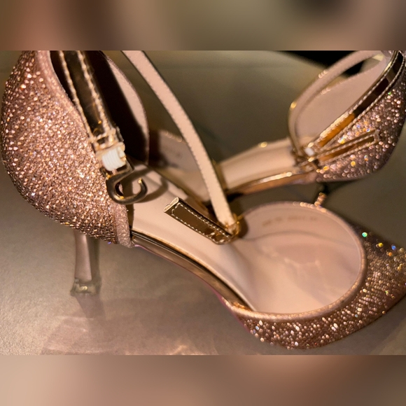 Pink Glitter Heels - Picture 4 of 7